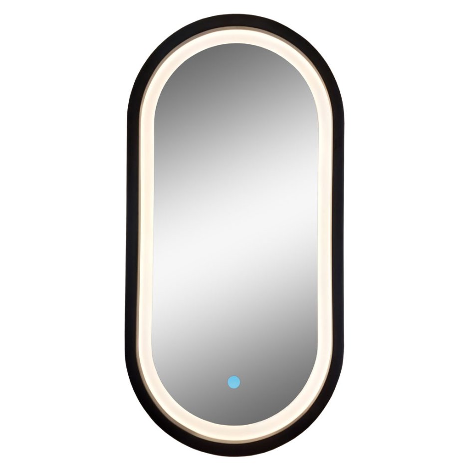 Зеркало Prime Black led 450х800к