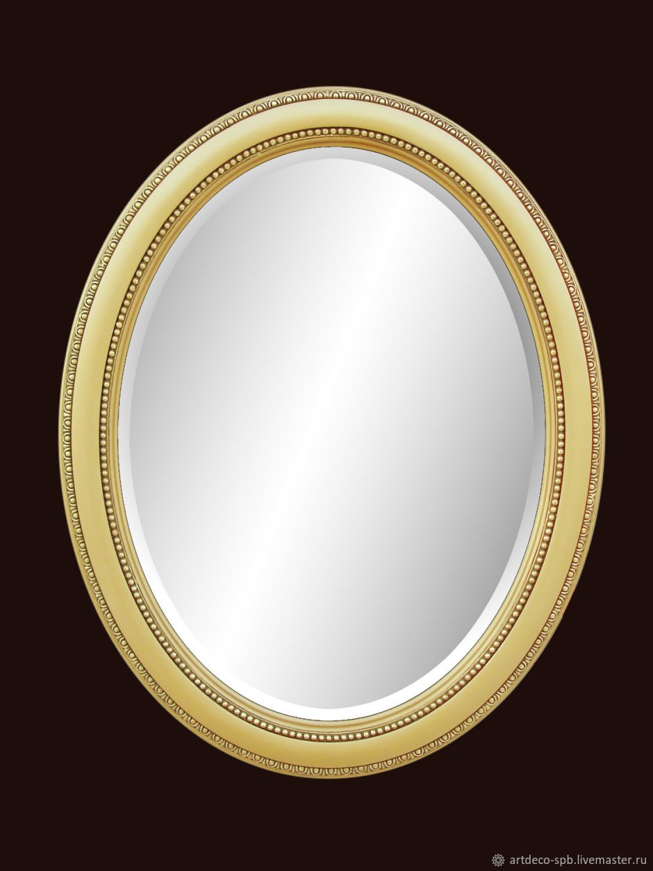 Овальная рама для зеркала