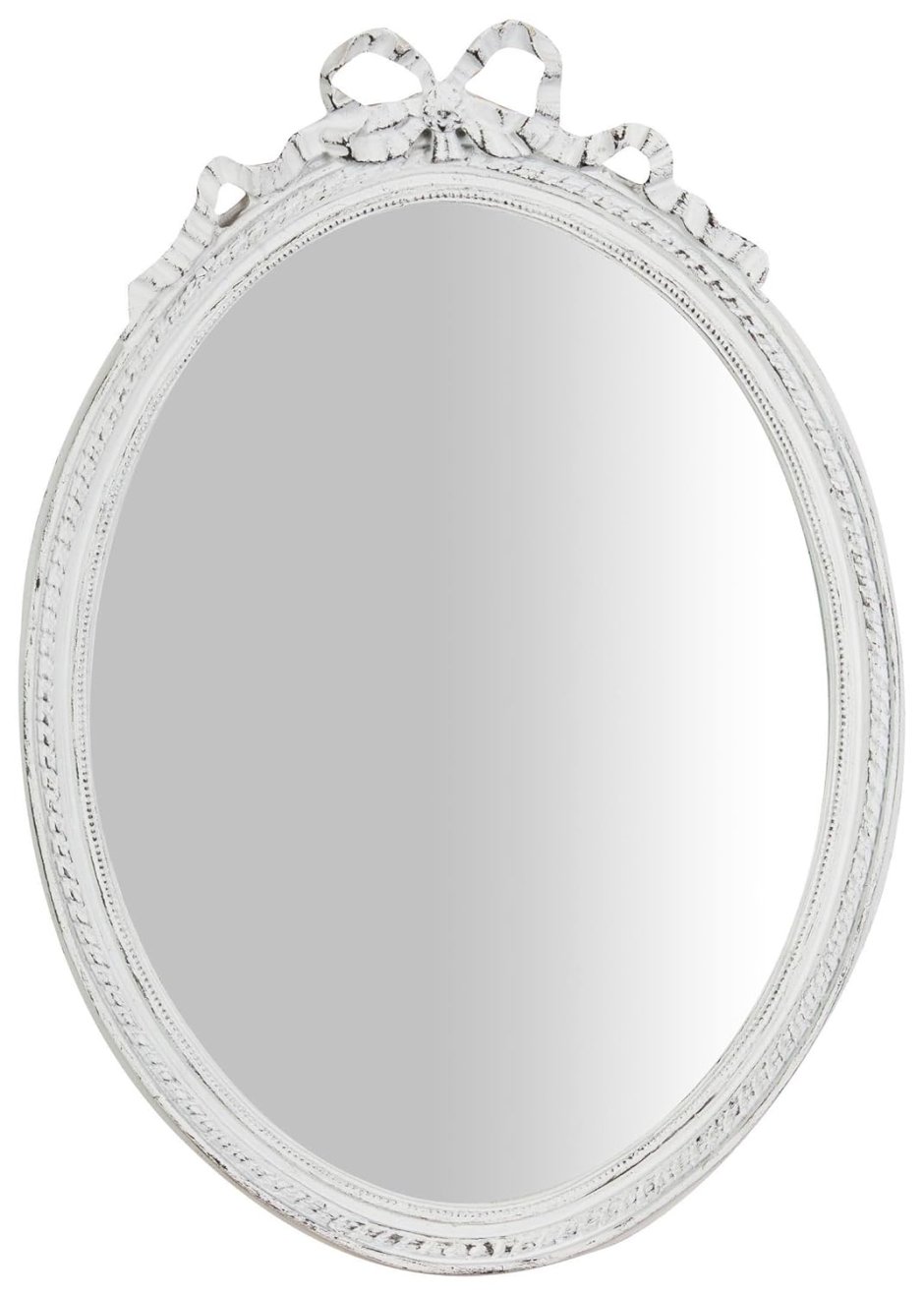 Зеркало в белой раме