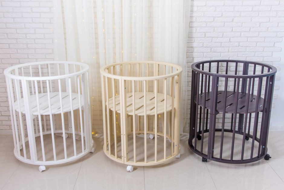 Зайка 7в1 кроватка трансформер