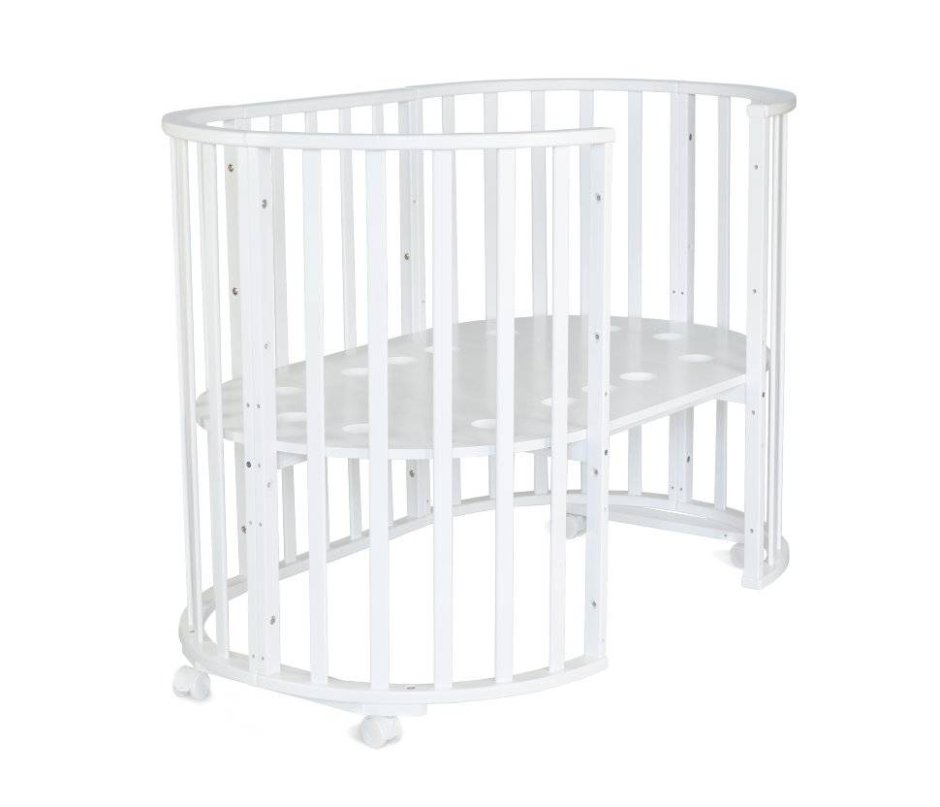 Кроватка СКВ овальная 10