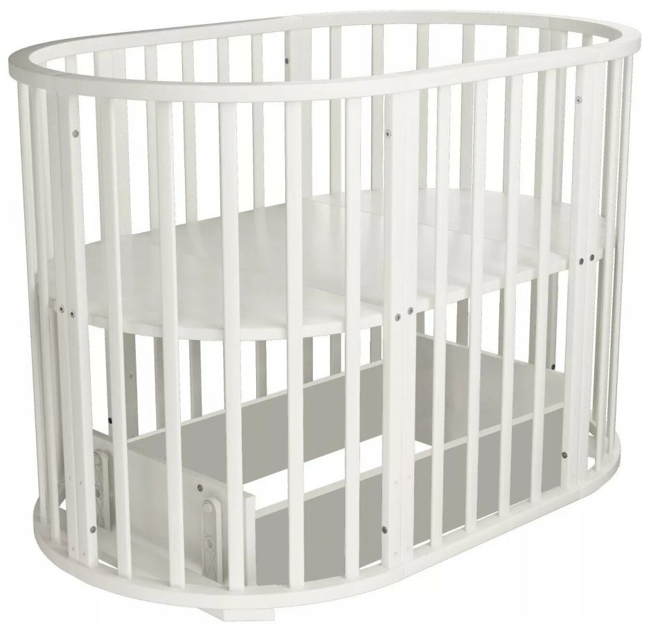 Кровать-трансформер папа Карло 1/5 овальная 8 в 1