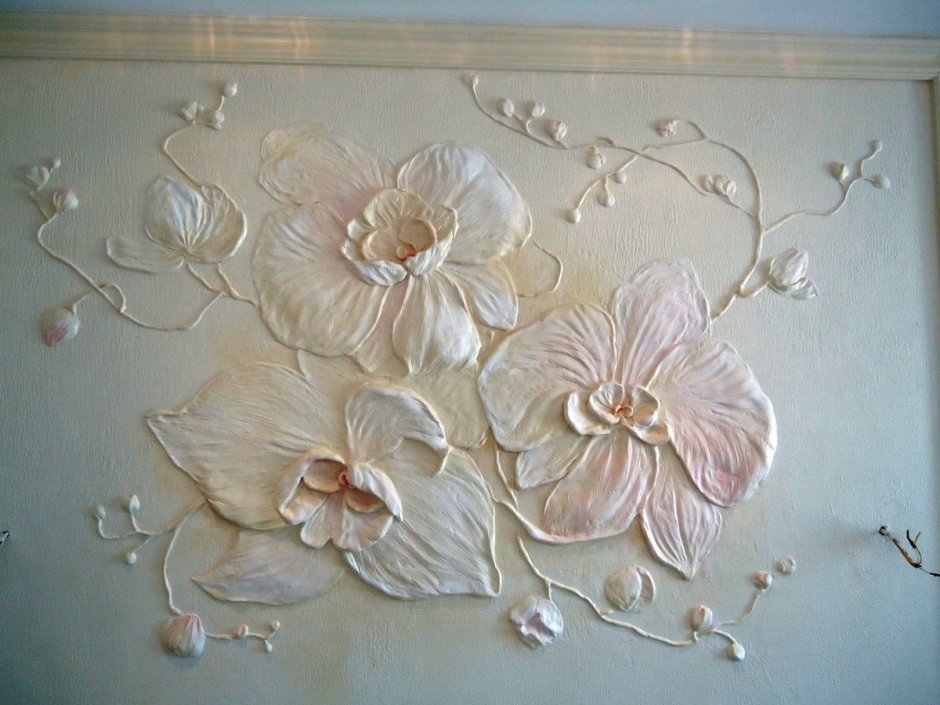 Панно из декоративной штукатурки