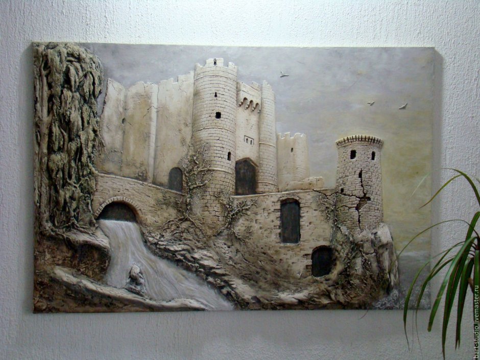 Объемное панно на стену