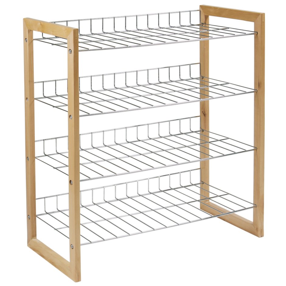 Сетчатые полки для обуви в шкаф