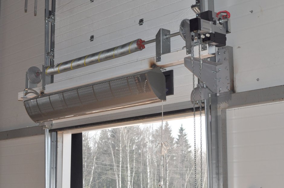 Тепловая завеса проем 1200