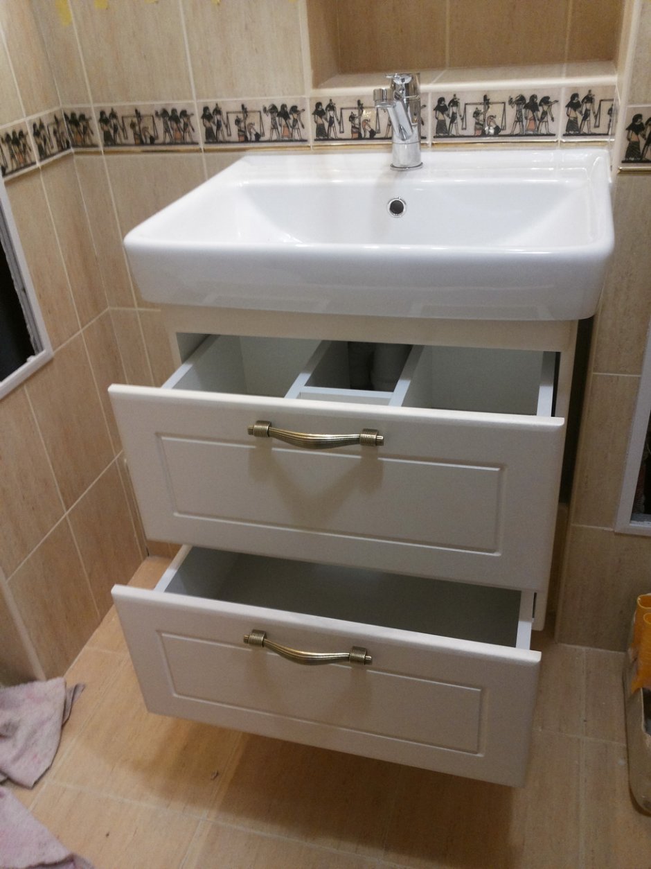 Шкафчик под раковину в ванную