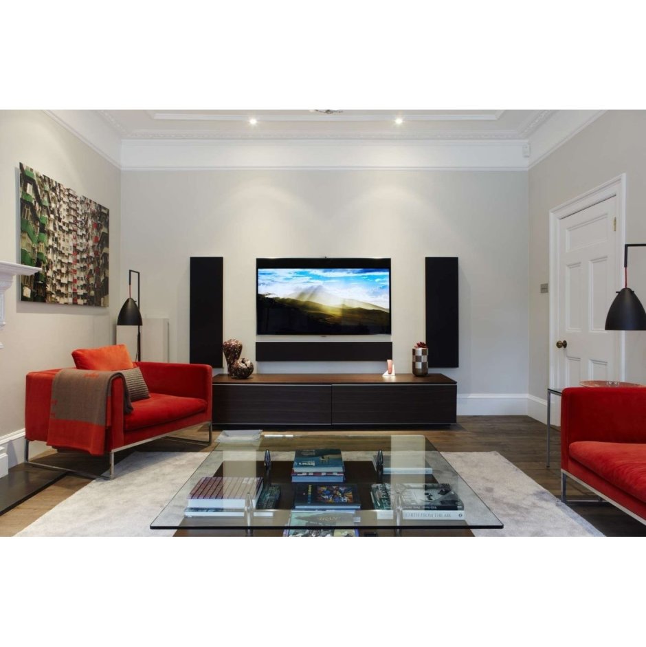 Гостиная с телевизором