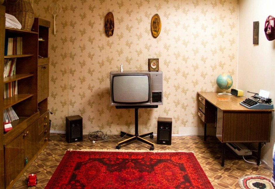 Советская квартира интерьер