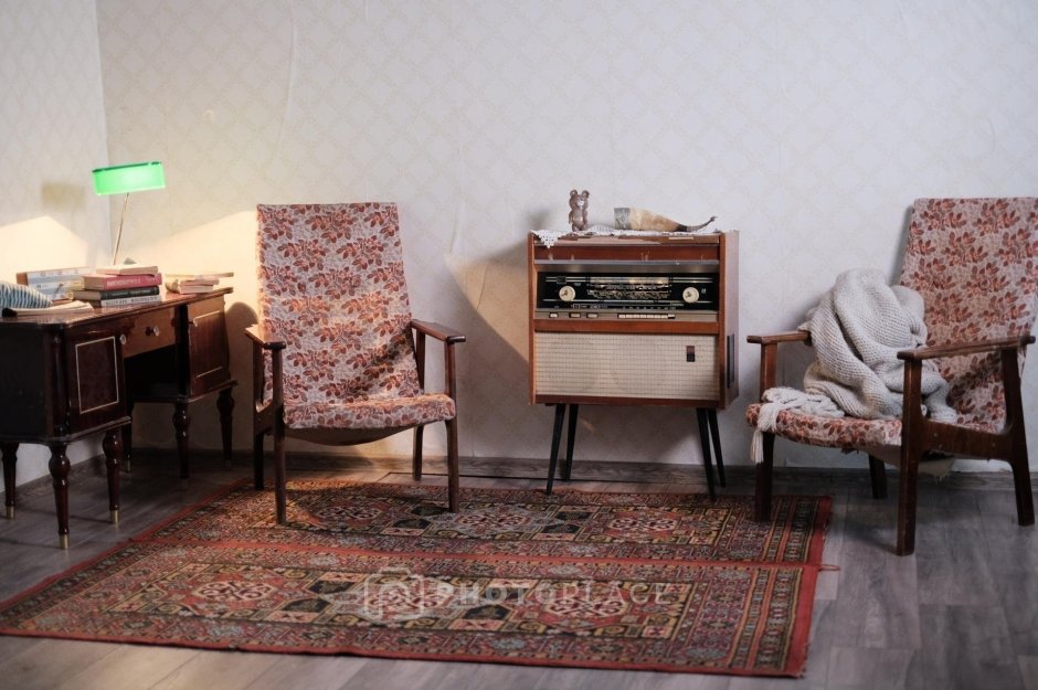 Студия в стиле Советской квартиры