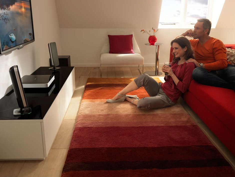 Человек в интерьере