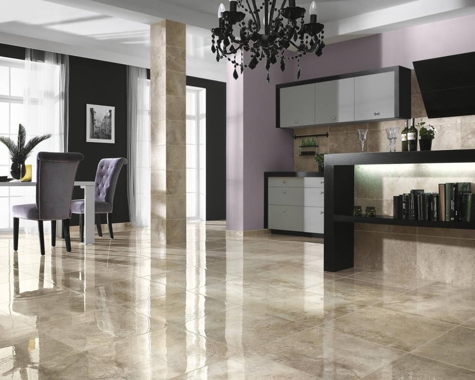 Керамогранит в интерьере