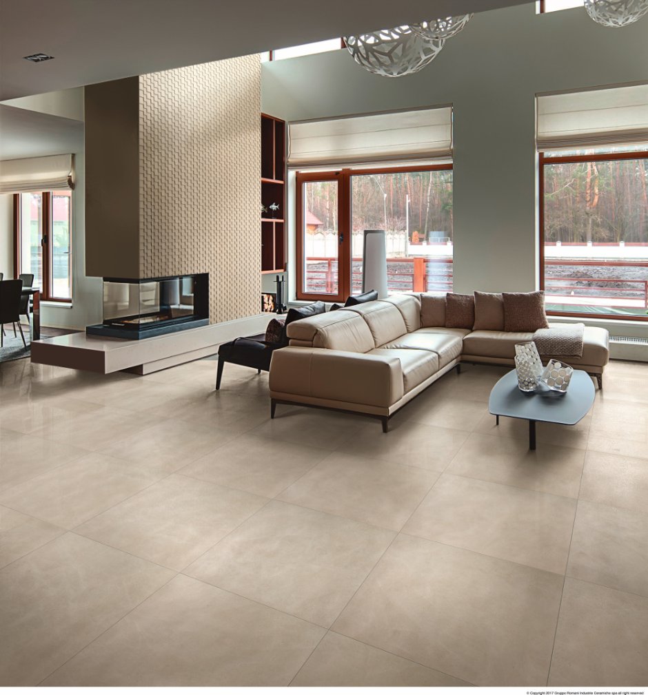 Керамогранит в частном доме