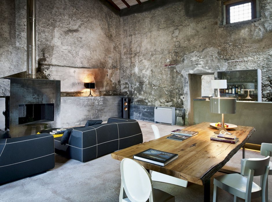 Стиль брутализм в интерьере
