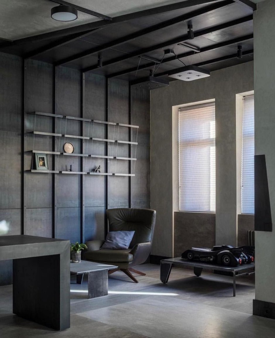 Стиль лофт и брутализм