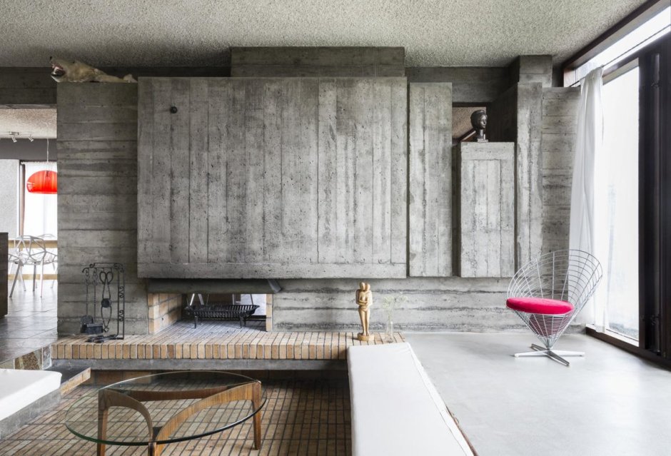 Вилла брутализм