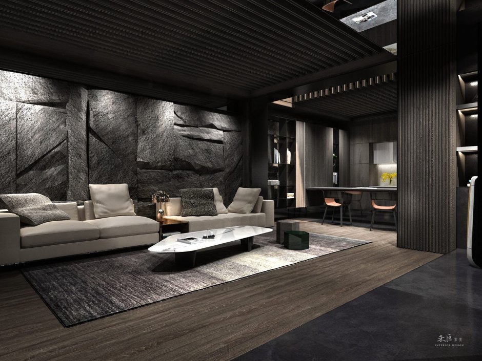 Японский брутализм в интерьере