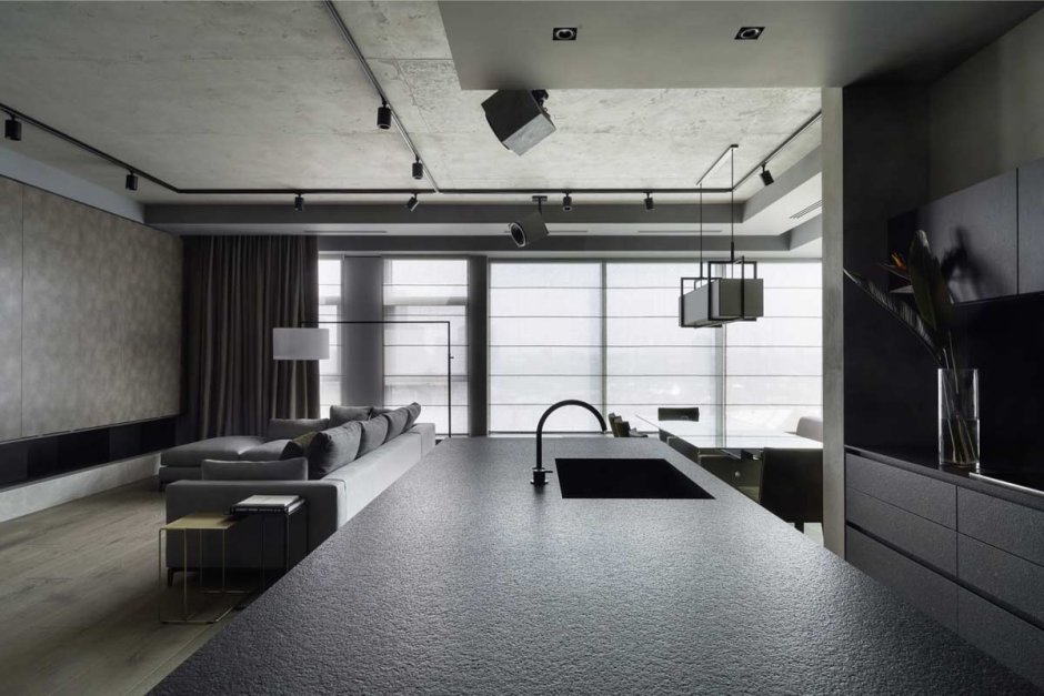 Минимализм брутализм в интерьере