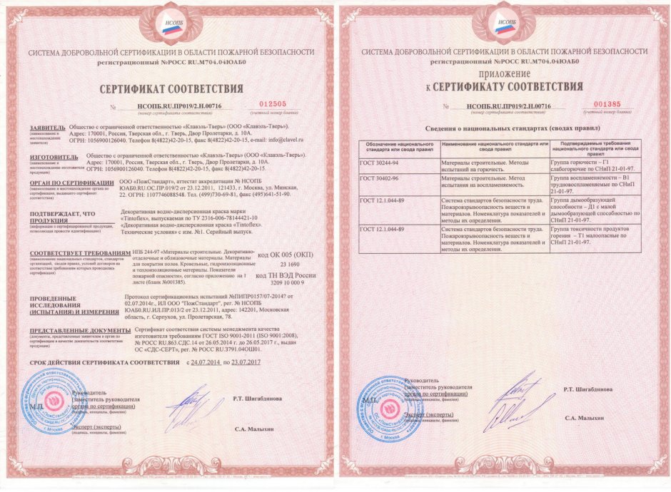 Линолеум км1 сертификат пожарной безопасности