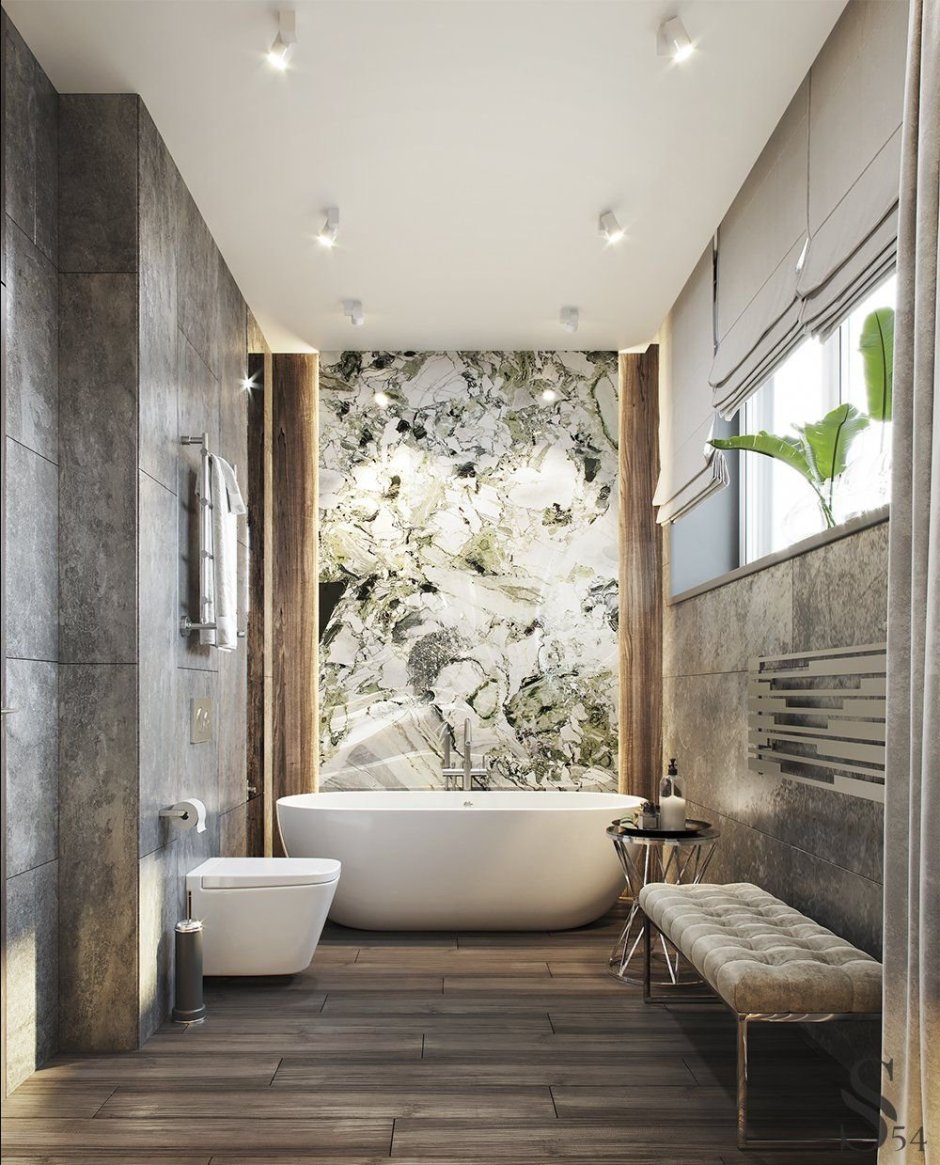 Декор для санузла из мрамора