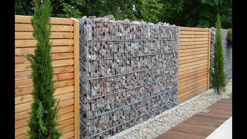 Габион плющ