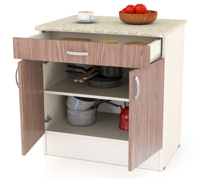 Кухонный стол МД-шн1я800 с 1 ящиком 80 см