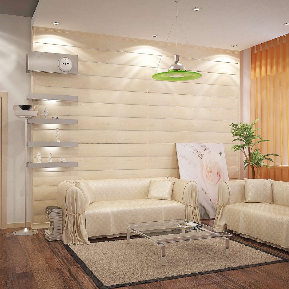 МДФ панели в интерьере