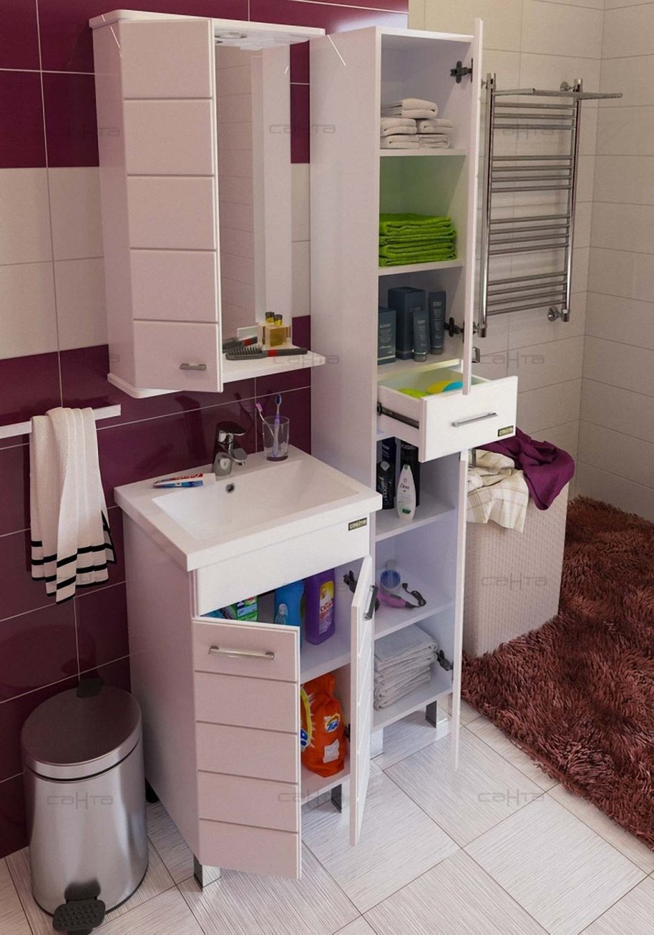 Тумба Санта Омега 50