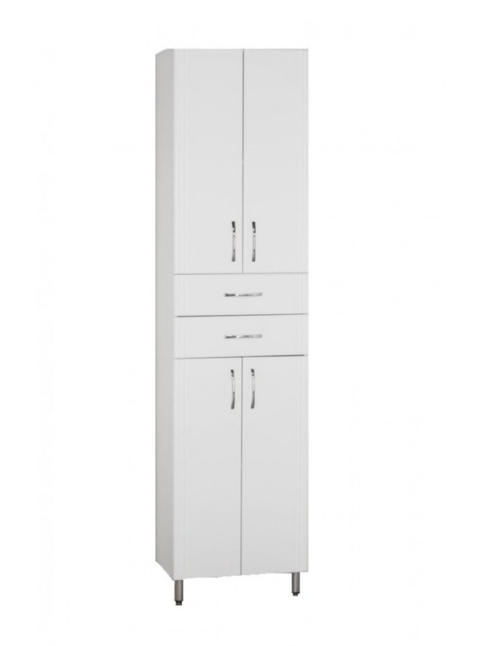 Пенал Style line эко стандарт 48 белый 2 ящика