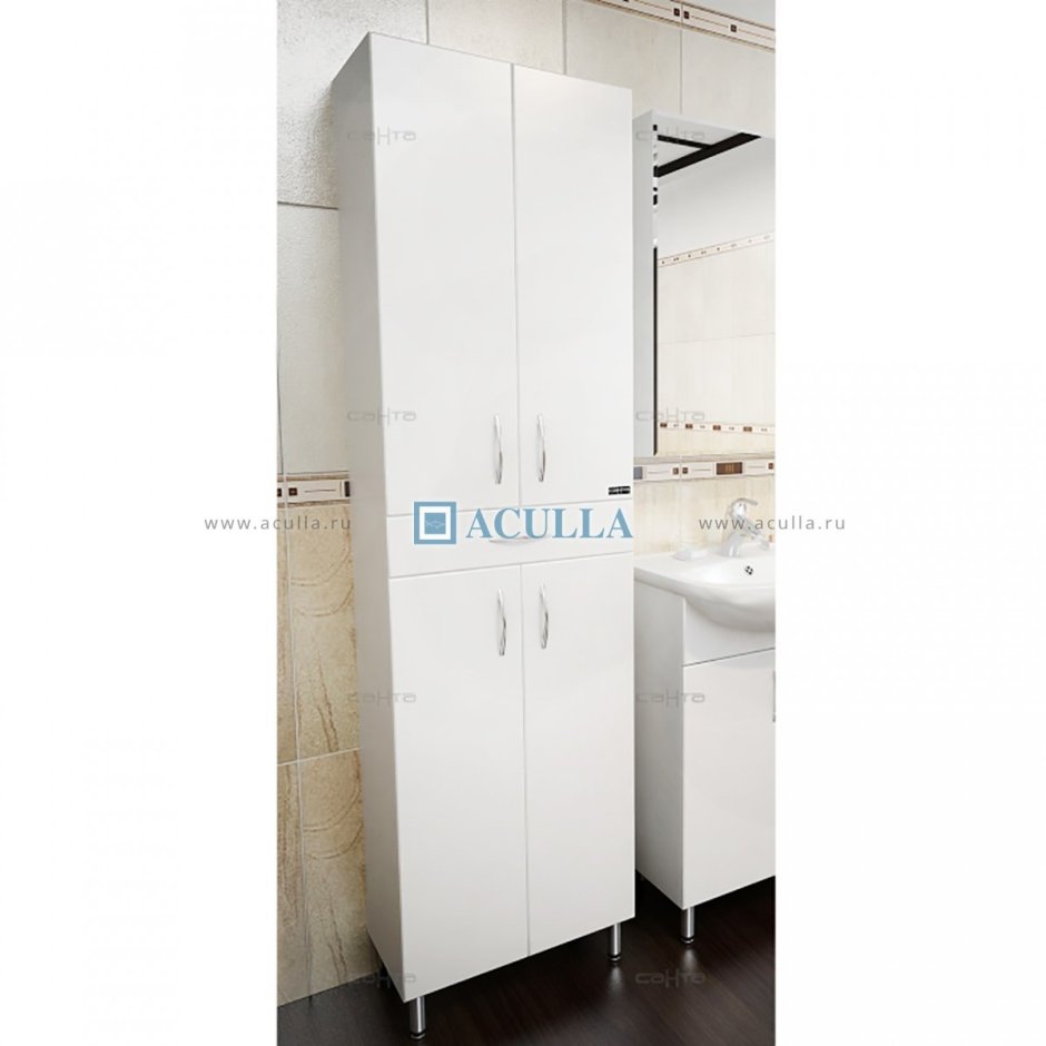 Шкаф-пенал для ванной Санта стандарт 50 501013