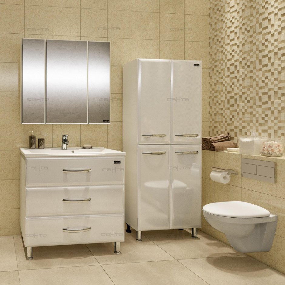 Шкаф колонна Санта Виктория 60