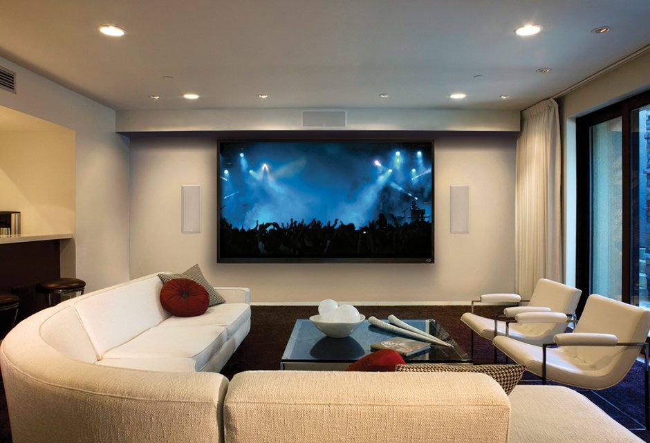 Домашний кинотеатр с телевизором