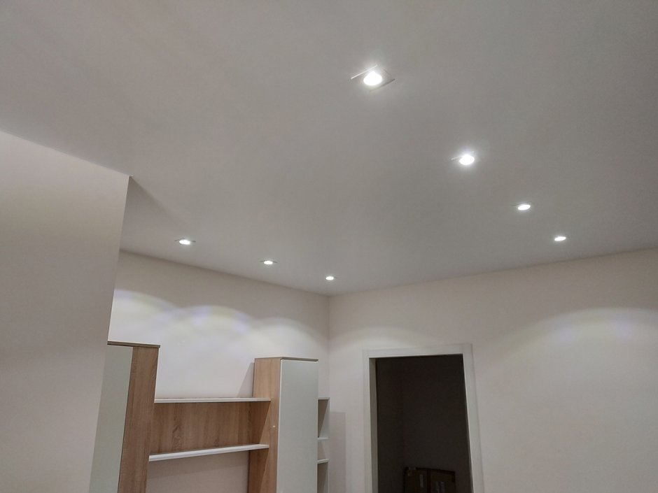 Натяжные потолки реальные