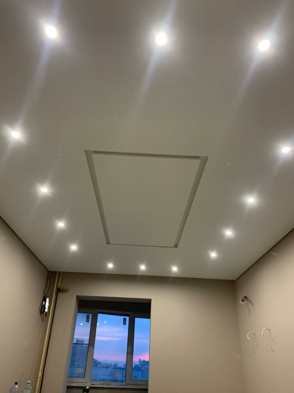 Матовый натяжной потолок