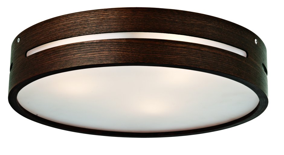 Люстра деревянная потолочная круглая