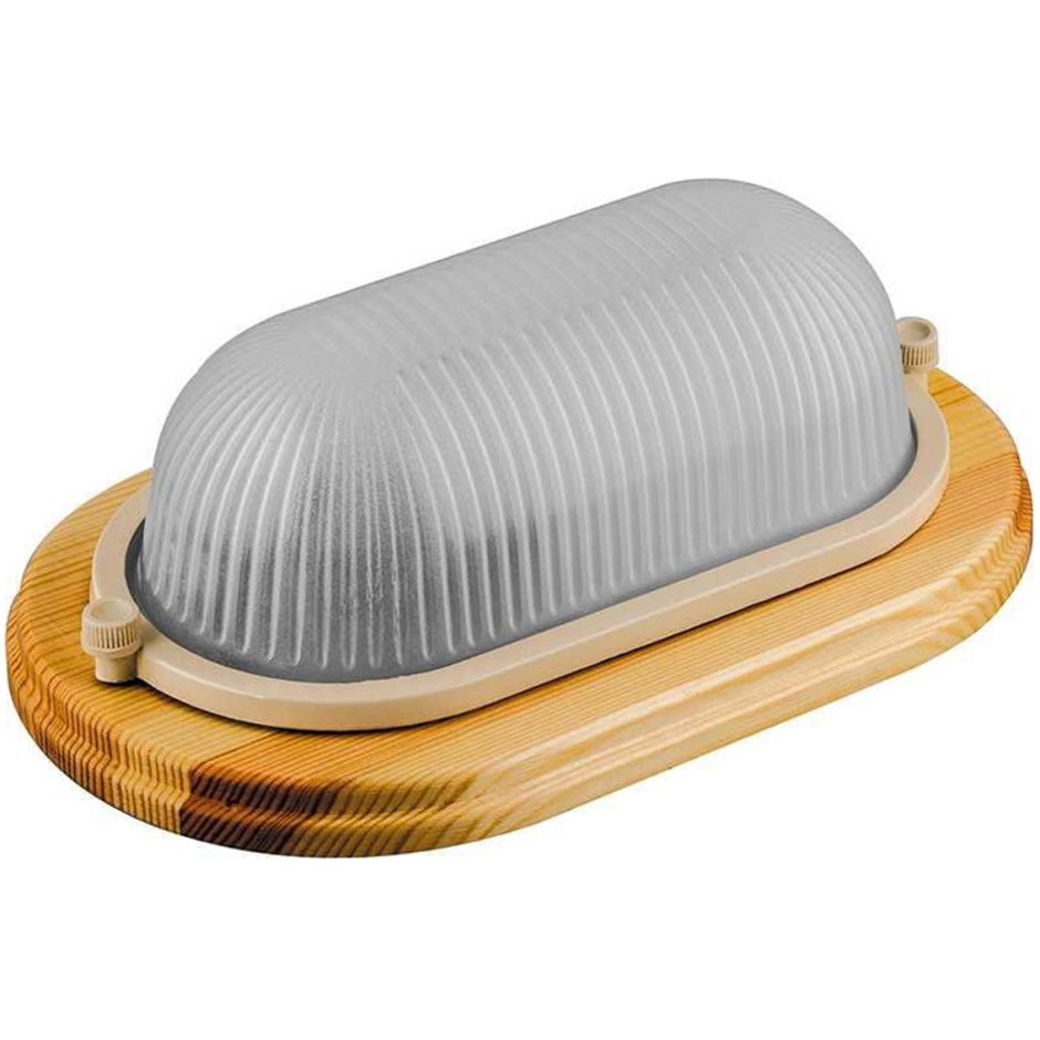 Светильник НБО-04-60-011 е27 овал дерево клен ip54