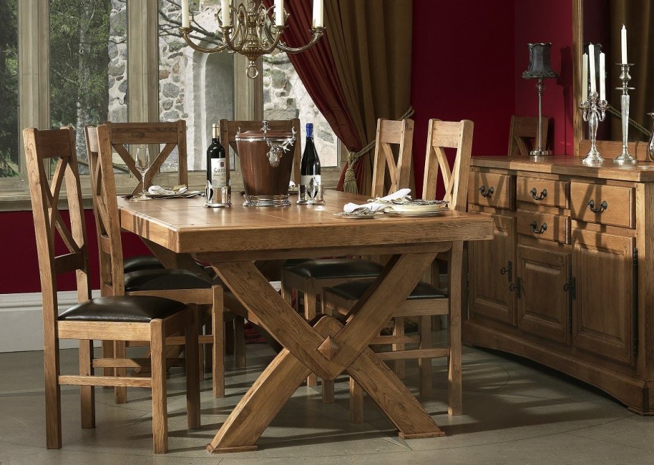 Стол деревянный массив