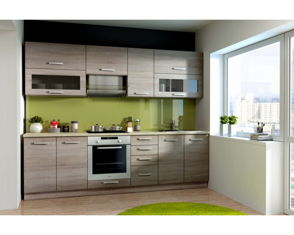 Кухонный гарнитур 4 метра прямой