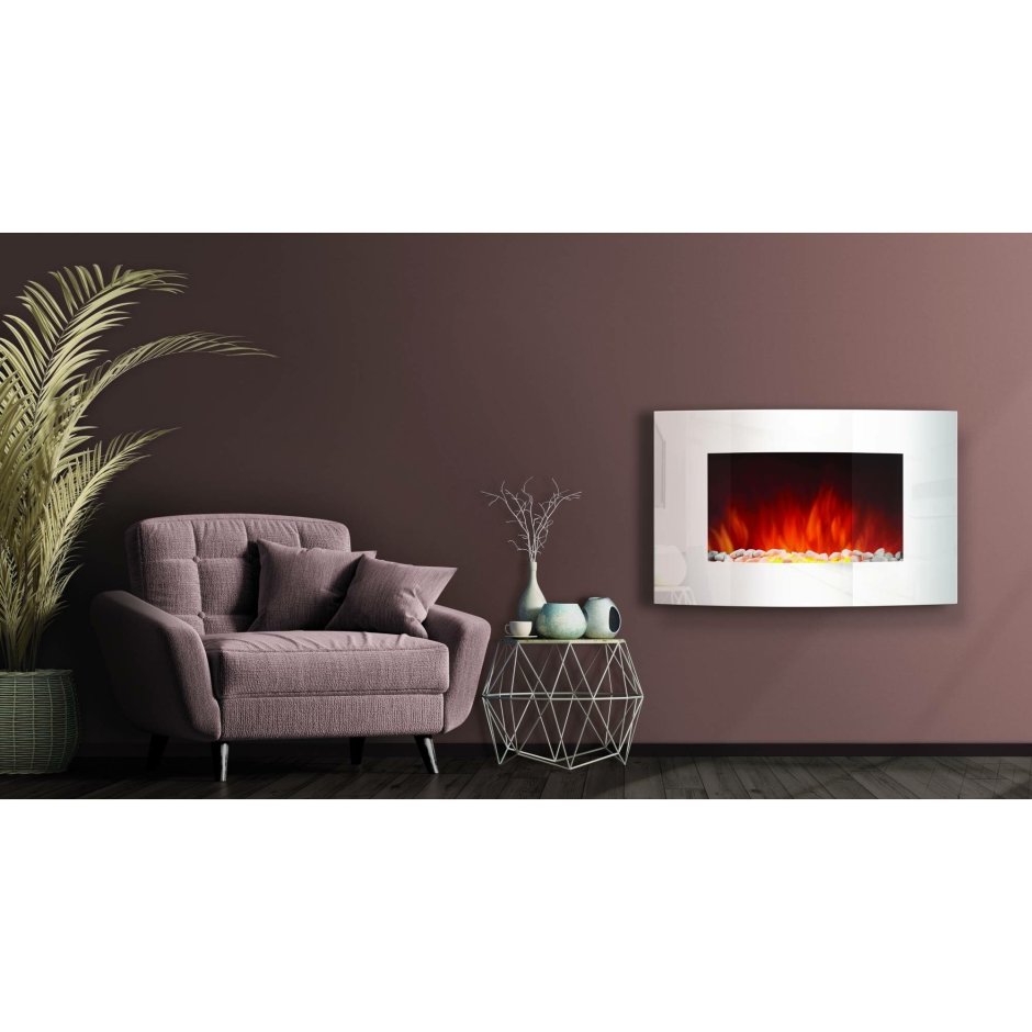 Электрокамин Electrolux EFP/W-1200urls White