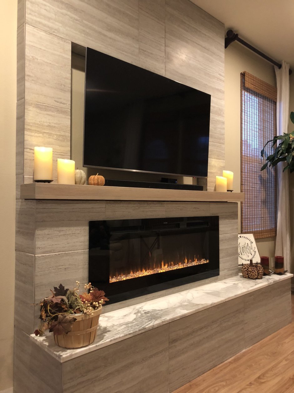 Электрокамин в современном интерьере