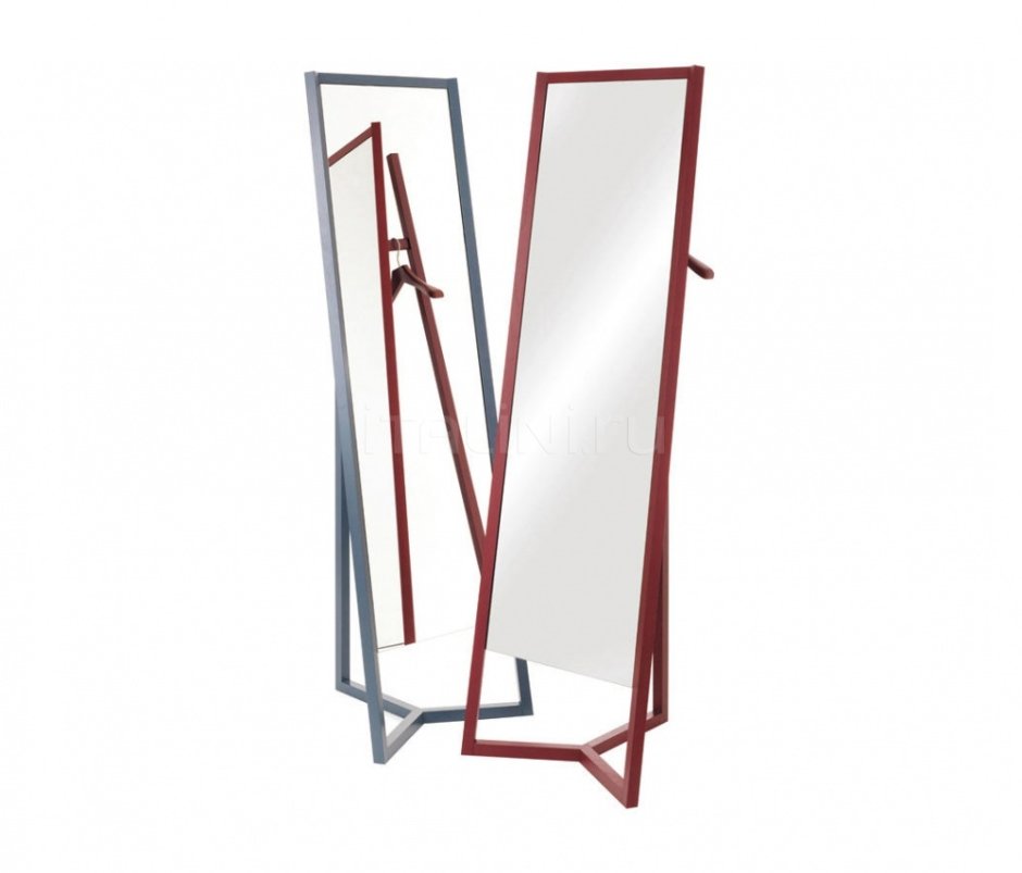 Зеркало напольное с вешалкой для одежды