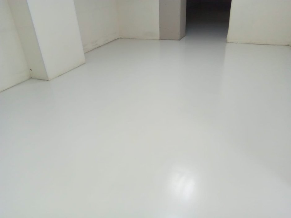 Полимерный наливной пол матовый