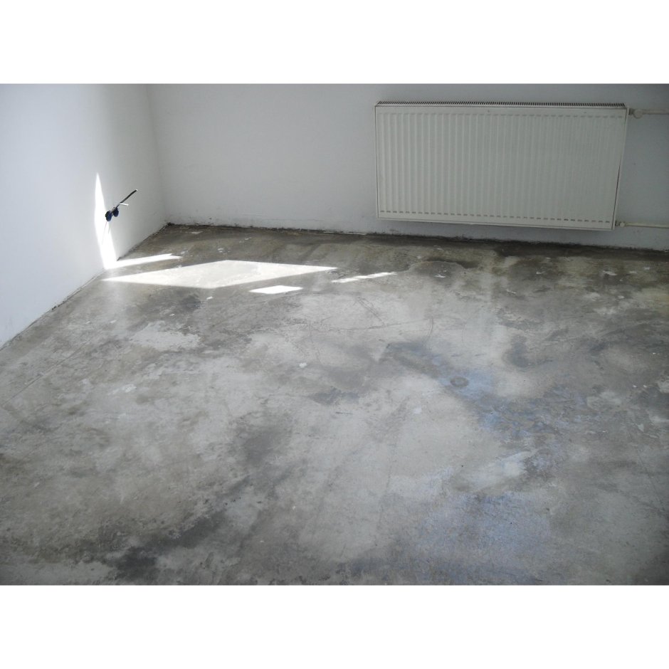 Бетонный пол матовый