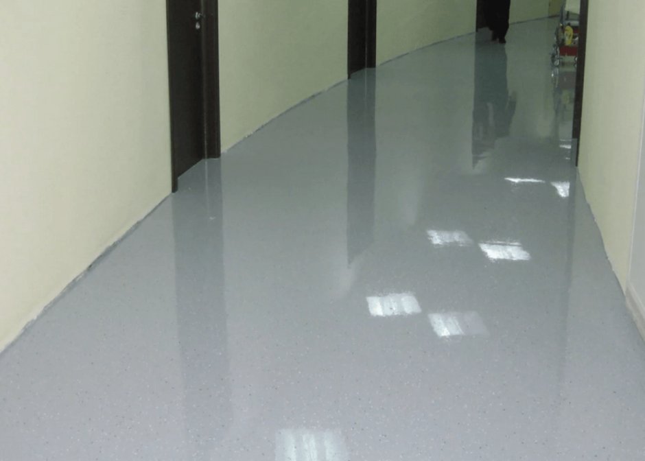 Полимерные полы в офисе