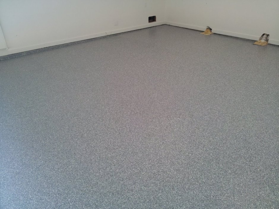 Полимерный наливной пол матовый