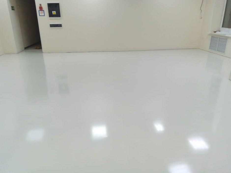 Матовый эпоксидный пол