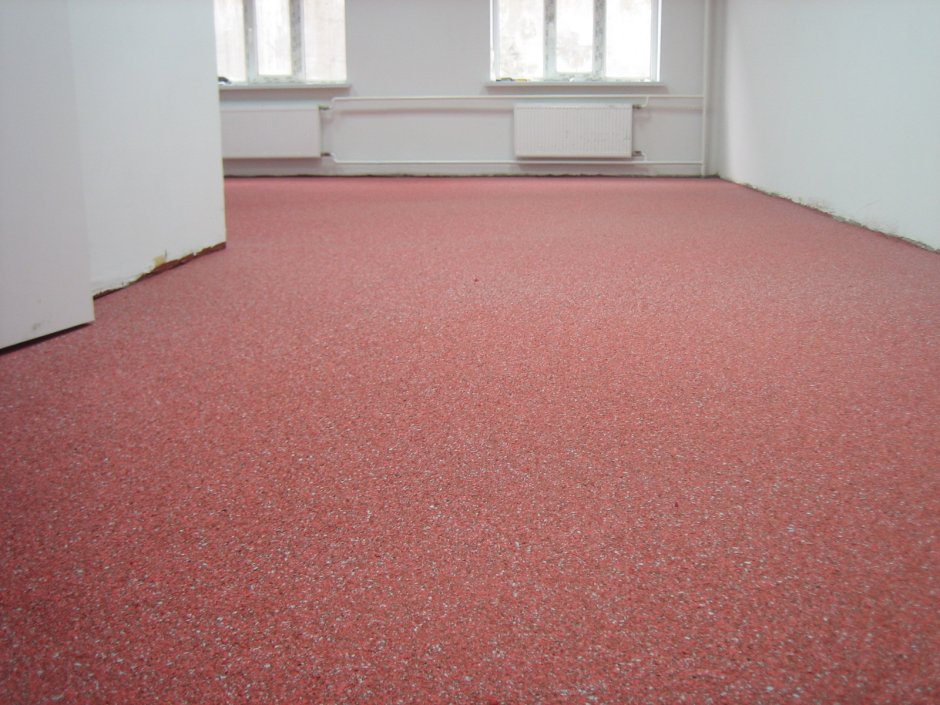 Наливной пол в офисе