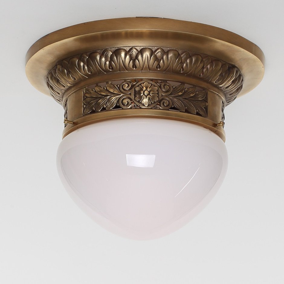 Потолочный светильник Berliner Messinglampen стекло бронза