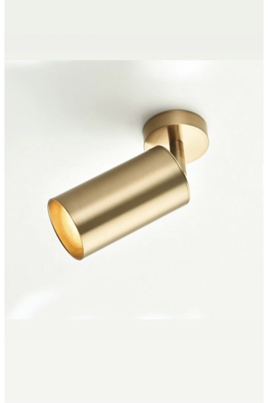 Спот золотой потолочный