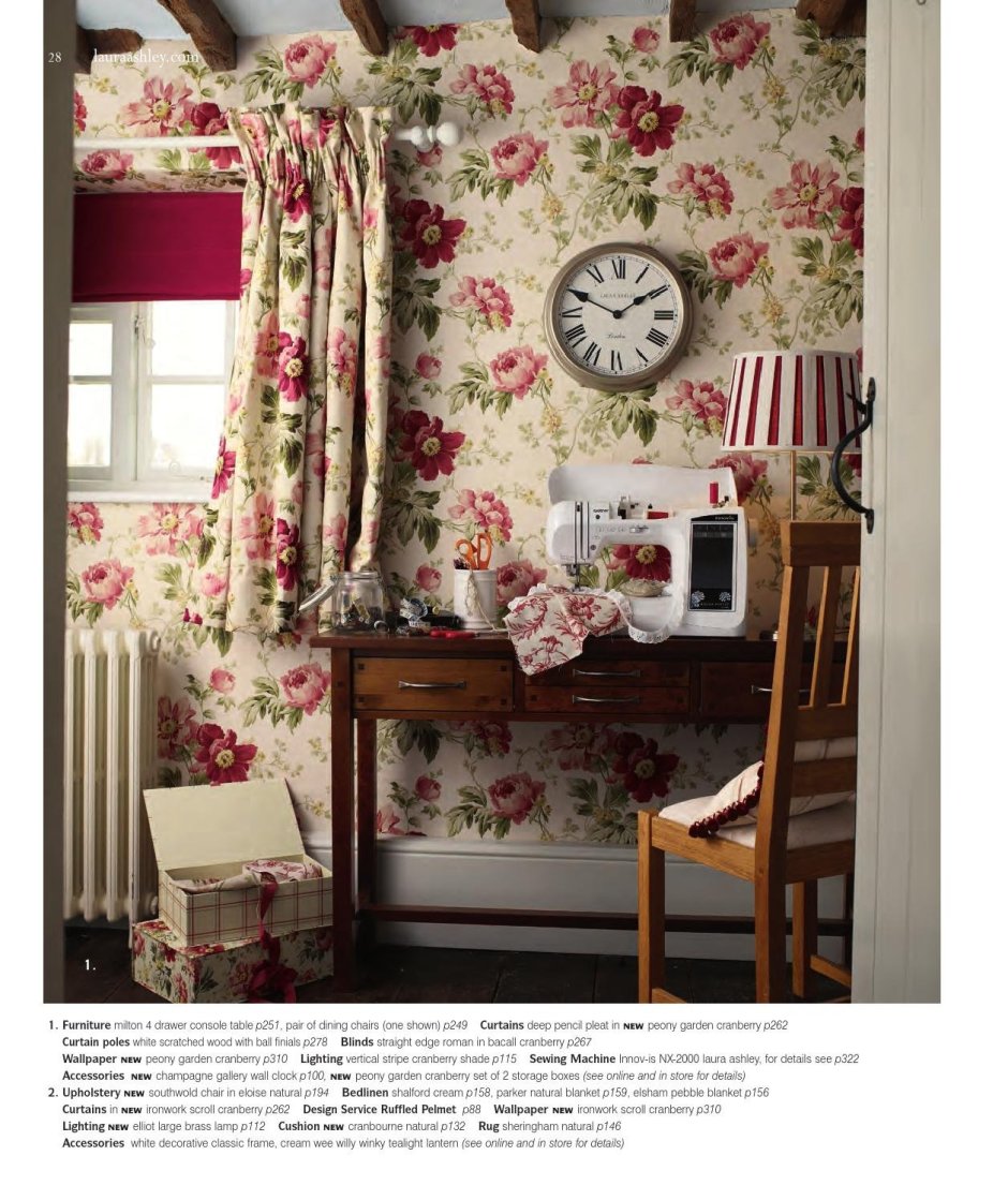 Лаура Эшли интерьеры